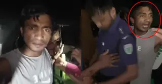 সুনামগঞ্জে হ্যান্ডকাফসহ পুলিশের হাত থেকে পালালো আসামি